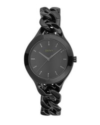 Montre noire DKNY