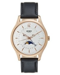 Montre noire Henry London