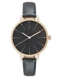 Montre noire KIOMI