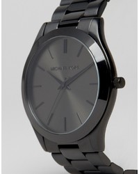 Montre noire Michael Kors