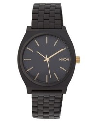 Montre noire Nixon