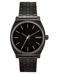 Montre noire Nixon