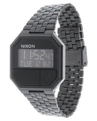 Montre noire Nixon