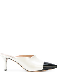 Mules blanches Casadei