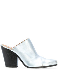 Mules blanches Golden Goose Deluxe Brand