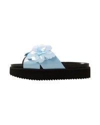 Mules bleu clair Mango
