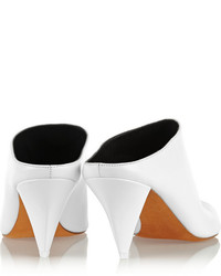 Mules en cuir blanches Narciso Rodriguez