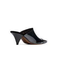 Mules en cuir noires Neous