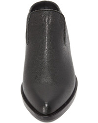 Mules en cuir noires DKNY
