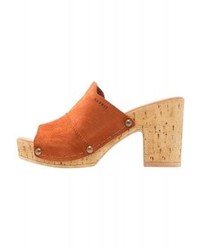 Mules marron clair Esprit