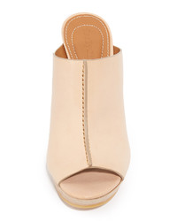 Mules marron clair See by Chloe