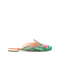 Mules multicolores Charlotte Olympia