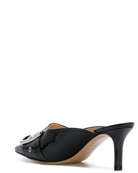 Mules noires Casadei