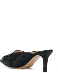 Mules noires Casadei