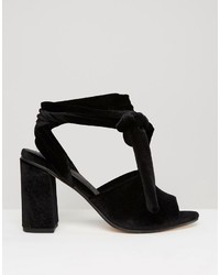 Mules noires Asos