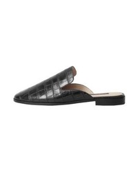 Mules noires Mango