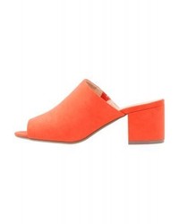 Mules orange Wallis