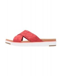 Mules rouges UGG
