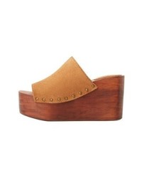 Mules tabac Mango