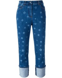 Pantalon à étoiles bleu