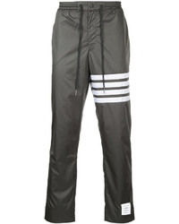 Pantalon à rayures horizontales olive Thom Browne