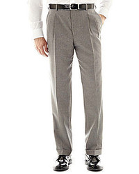 Pantalon à rayures verticales gris