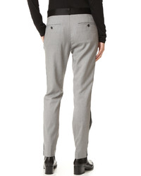 Pantalon à rayures verticales gris Rag & Bone