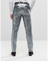 Pantalon argenté Asos