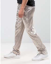 Pantalon argenté Asos