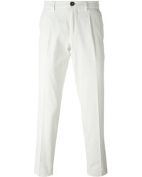 Pantalon blanc Brunello Cucinelli
