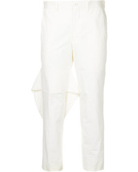 Pantalon blanc Comme des Garcons