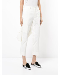 Pantalon blanc Comme des Garcons