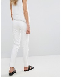 Pantalon blanc Mango