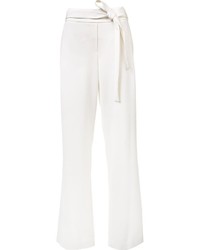 Pantalon blanc Halston