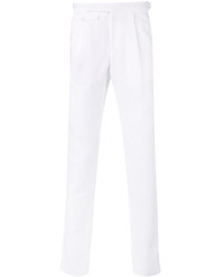 Pantalon blanc Incotex