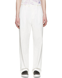 Pantalon blanc Junya Watanabe