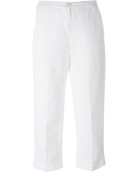 Pantalon blanc Massimo Alba