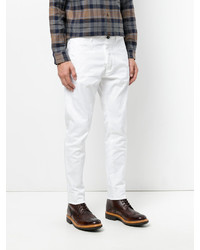 Pantalon blanc DSQUARED2