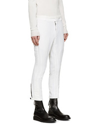 Pantalon blanc Ann Demeulemeester