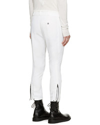 Pantalon blanc Ann Demeulemeester