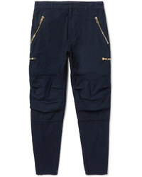 Pantalon bleu marine Balmain