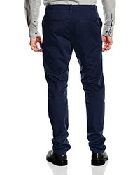 Pantalon bleu marine Benetton