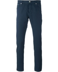 Pantalon bleu marine Brunello Cucinelli