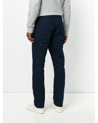 Pantalon bleu marine Lanvin