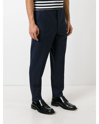 Pantalon bleu marine AMI Alexandre Mattiussi