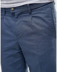 Pantalon bleu marine Selected