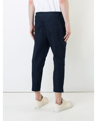 Pantalon bleu marine Neil Barrett