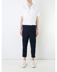 Pantalon bleu marine Neil Barrett