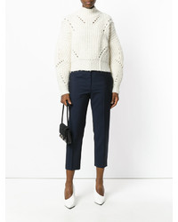 Pantalon bleu marine Jil Sander