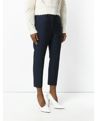 Pantalon bleu marine Jil Sander